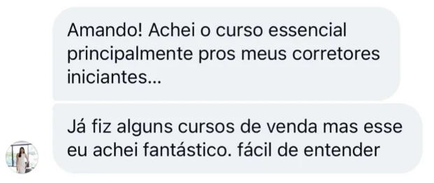 Depoimento de aluna